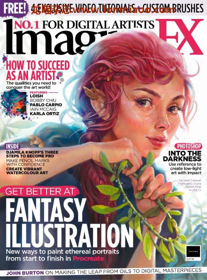 [英国版]ImagineFX 数码动漫CG艺术杂志PDF电子版 2020年1月刊